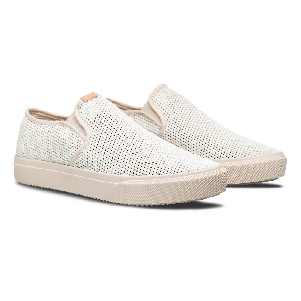 CLAE PORTER KNIT Shoes Womens USA472-M56 In White Eggnog